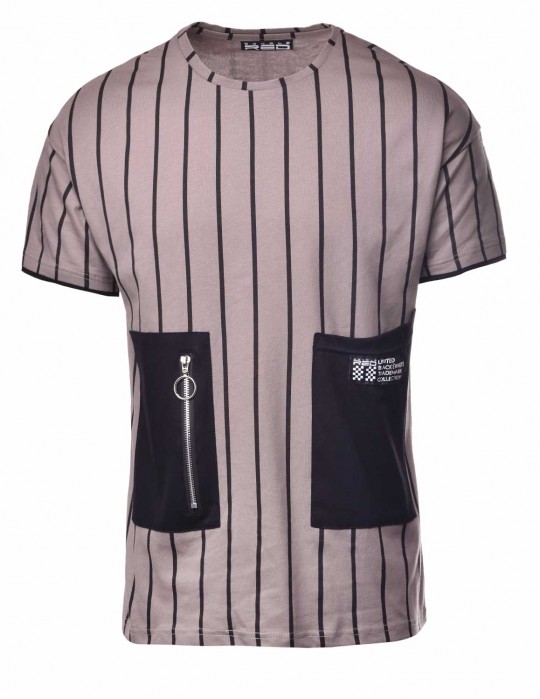 T-Shirt BROOKLYN Stripes BW Edition