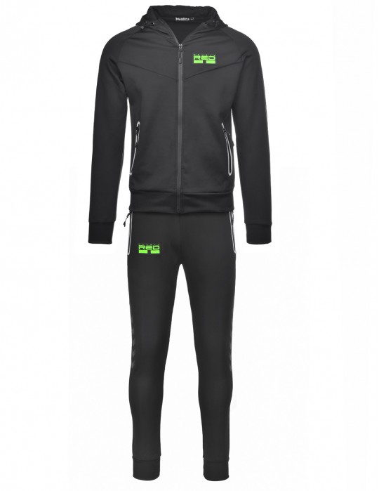 REFLEXERO SPORT IS YOUR GANG Tracksuit Black