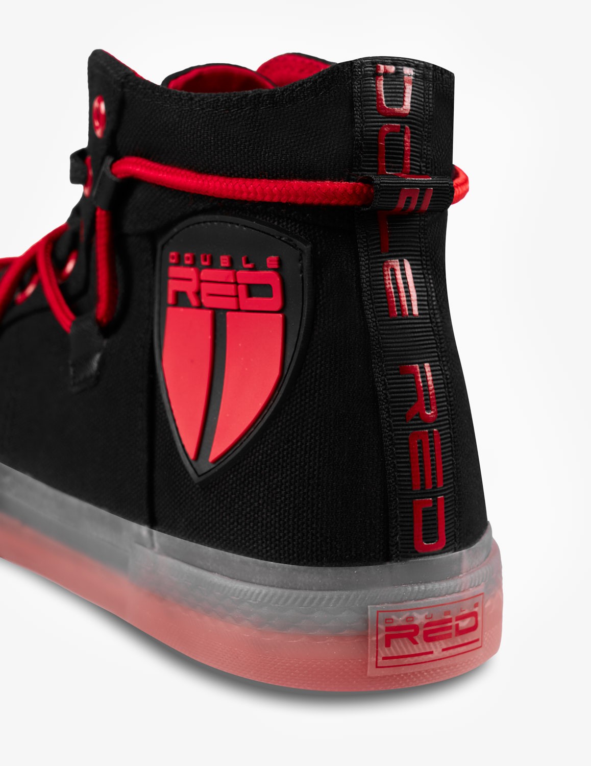 SPIDEX CANVAS Shoes Black/Red