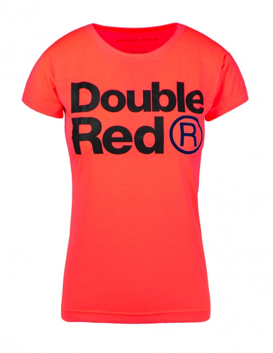 DOUBLE RED Trademark NEON T-shirt Pink