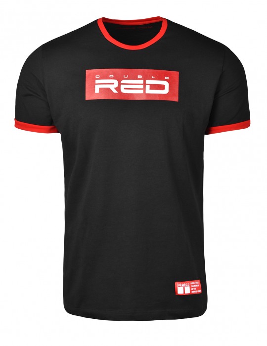 T-Shirt LOGO VISION Black/Red