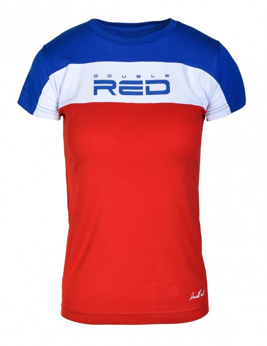 T-Shirt OUTSTANDING Blue/Red
